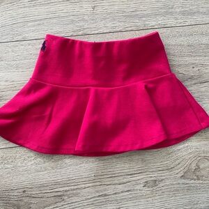 Polo Ralph Lauren Vibrant Pink Skater Skirt